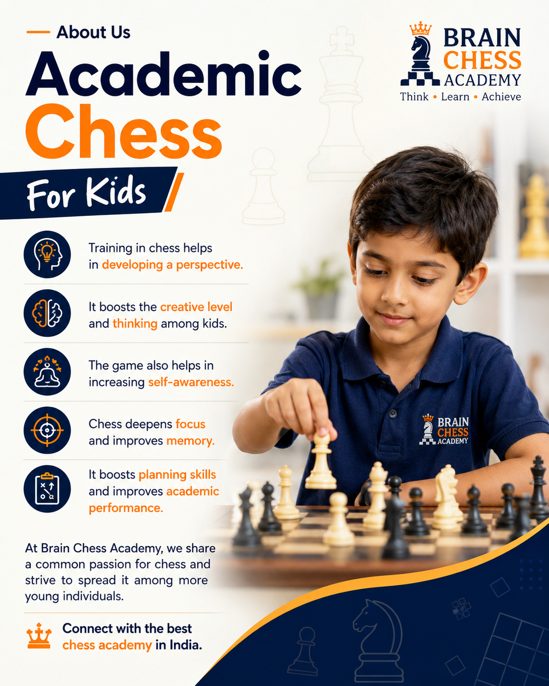 Chess coaching for kids at Brain Chess Academy